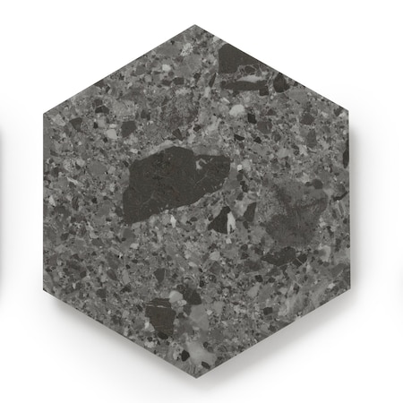 Lucida Surfaces LUCIDA SURFACES, MosaiCore Charcoal Quartz-Sample SC-4153SMP